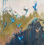 Mellisuga - Sapphire Feathers II