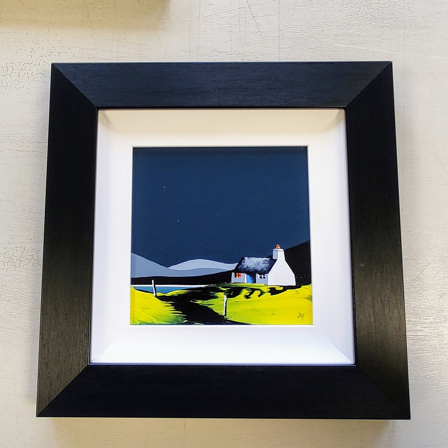 Jay Nottingham- Angel Cottage, Framed Original Painting