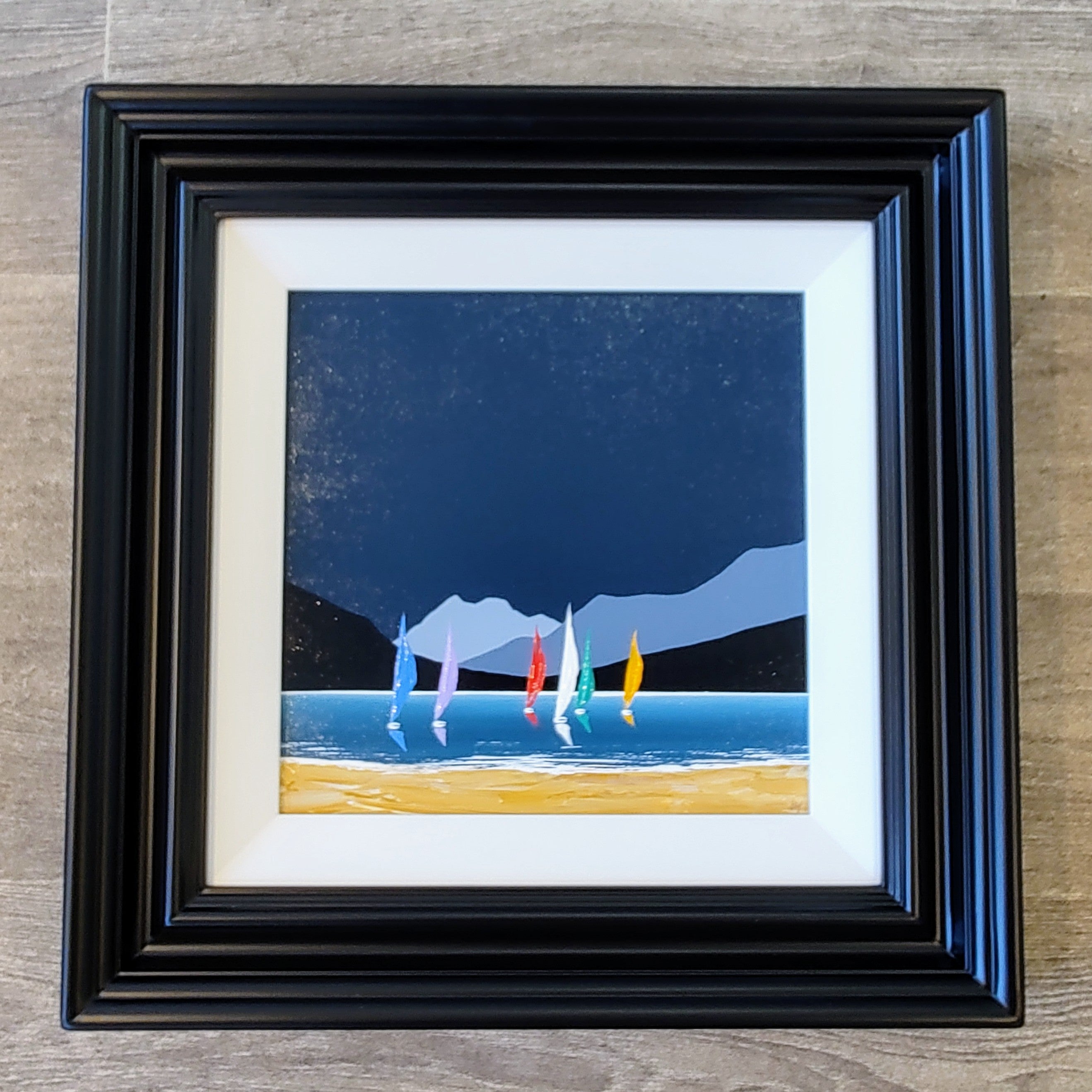 Jay Nottingham- Sail Away, Original Framed Oil on Board - Primrose Gallery and Framing 