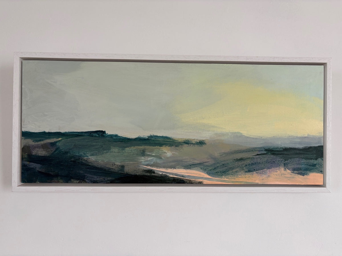 Ramblings 2 by Joy Gosney, shown in its frame