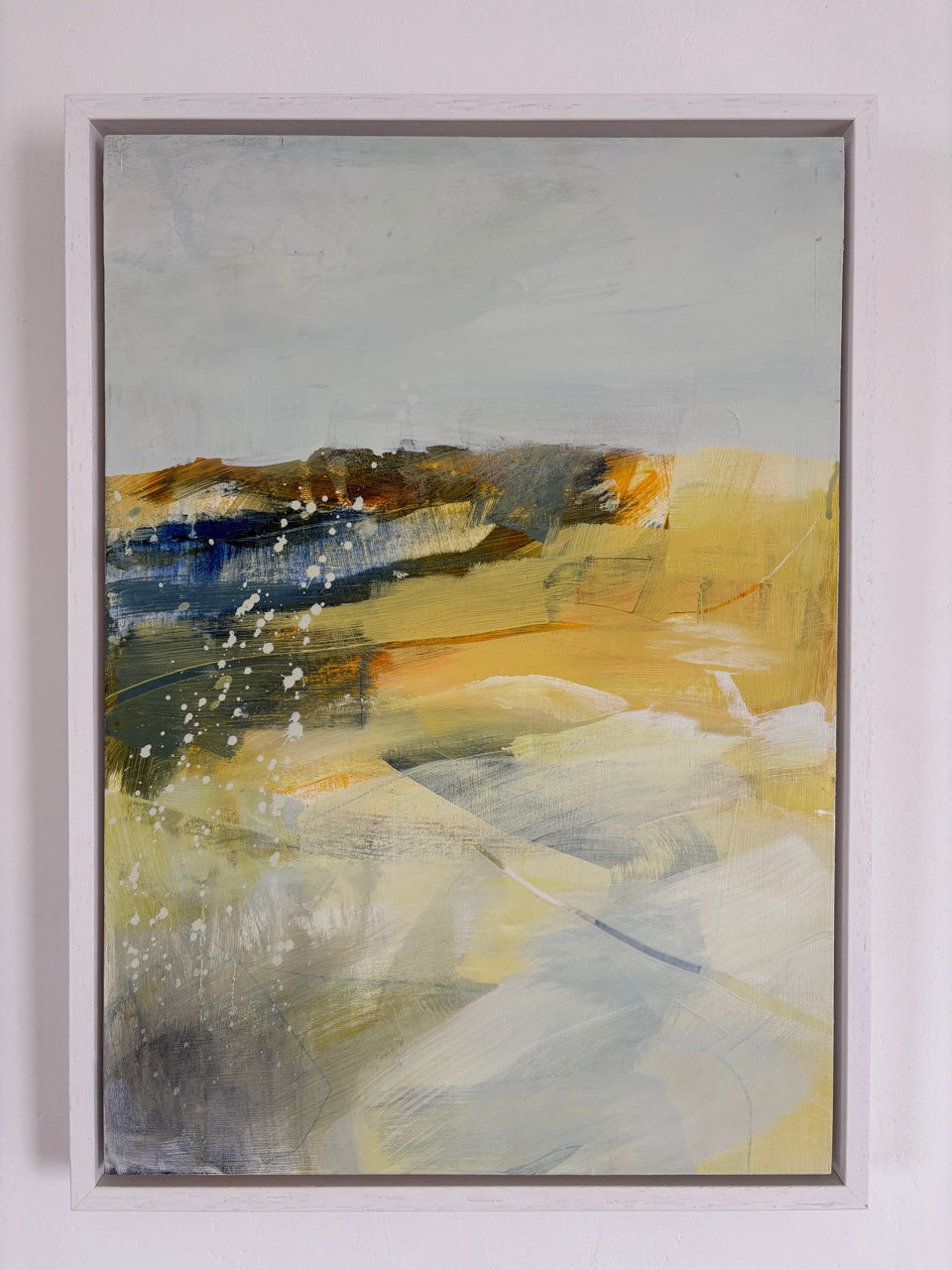 Shifting Sand by Joy Gosney, shown in its frame