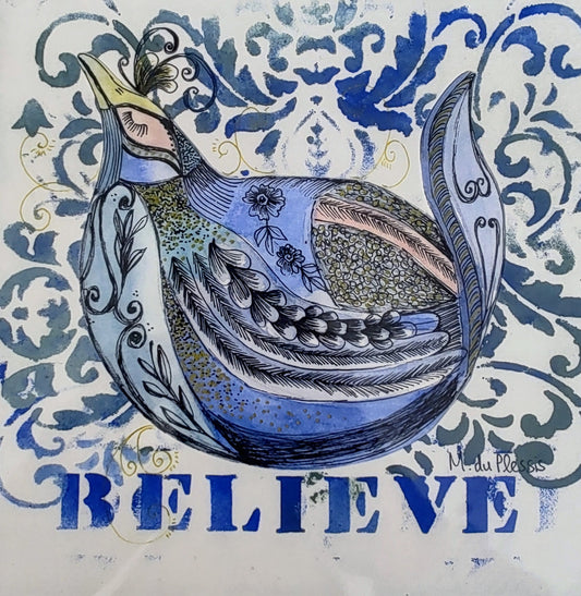 Marika Du Plessis - Believe, Limited Edition Print