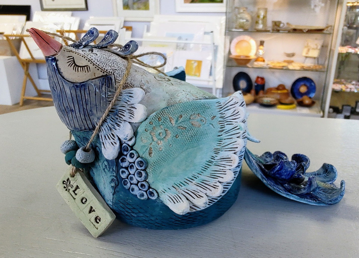 Marika Du Plessis- Ceramic Quirky Bird