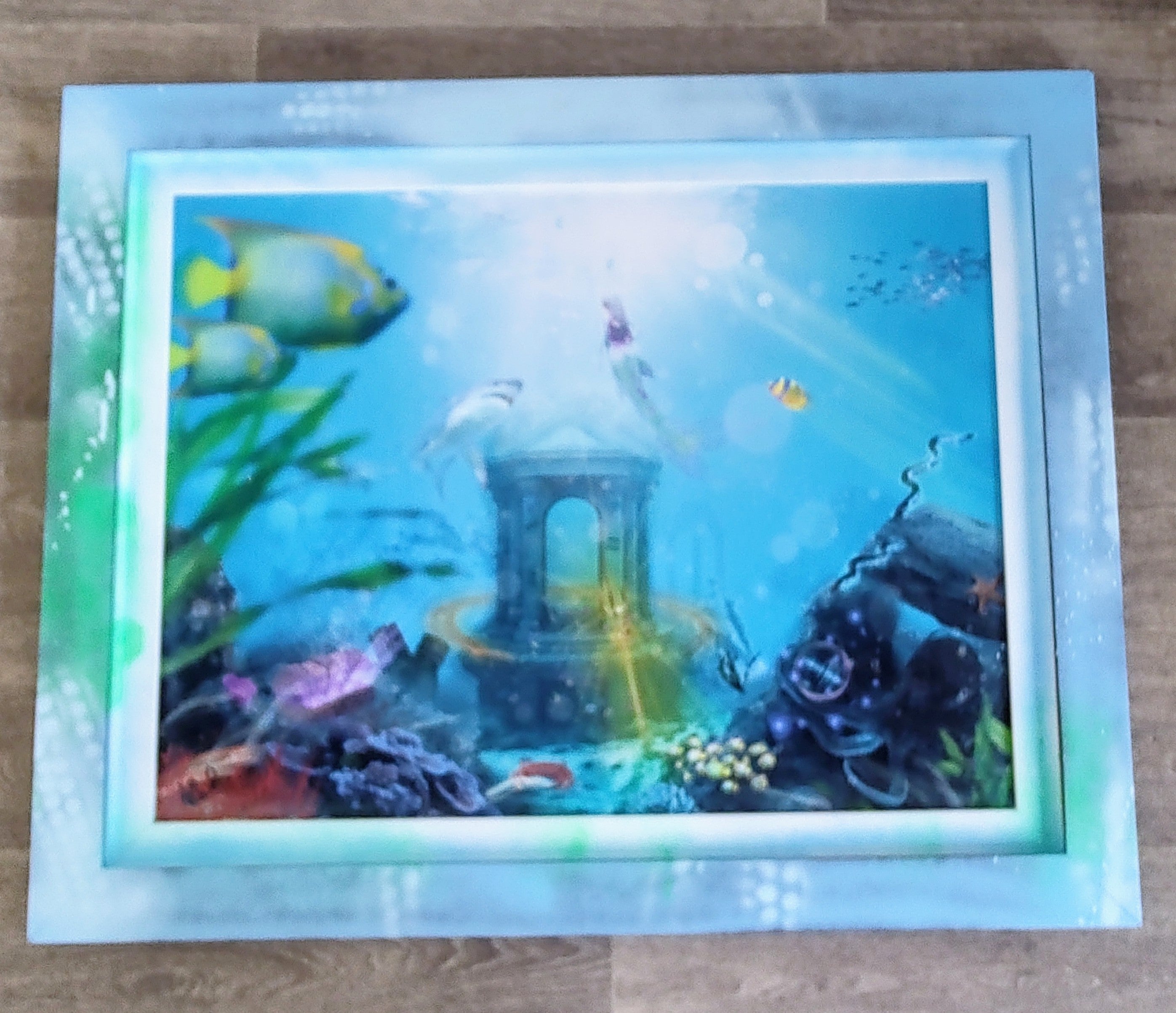 Neil Pengelly- Under the Sea, Embellished Framed print - Primrose Gallery and Framing 