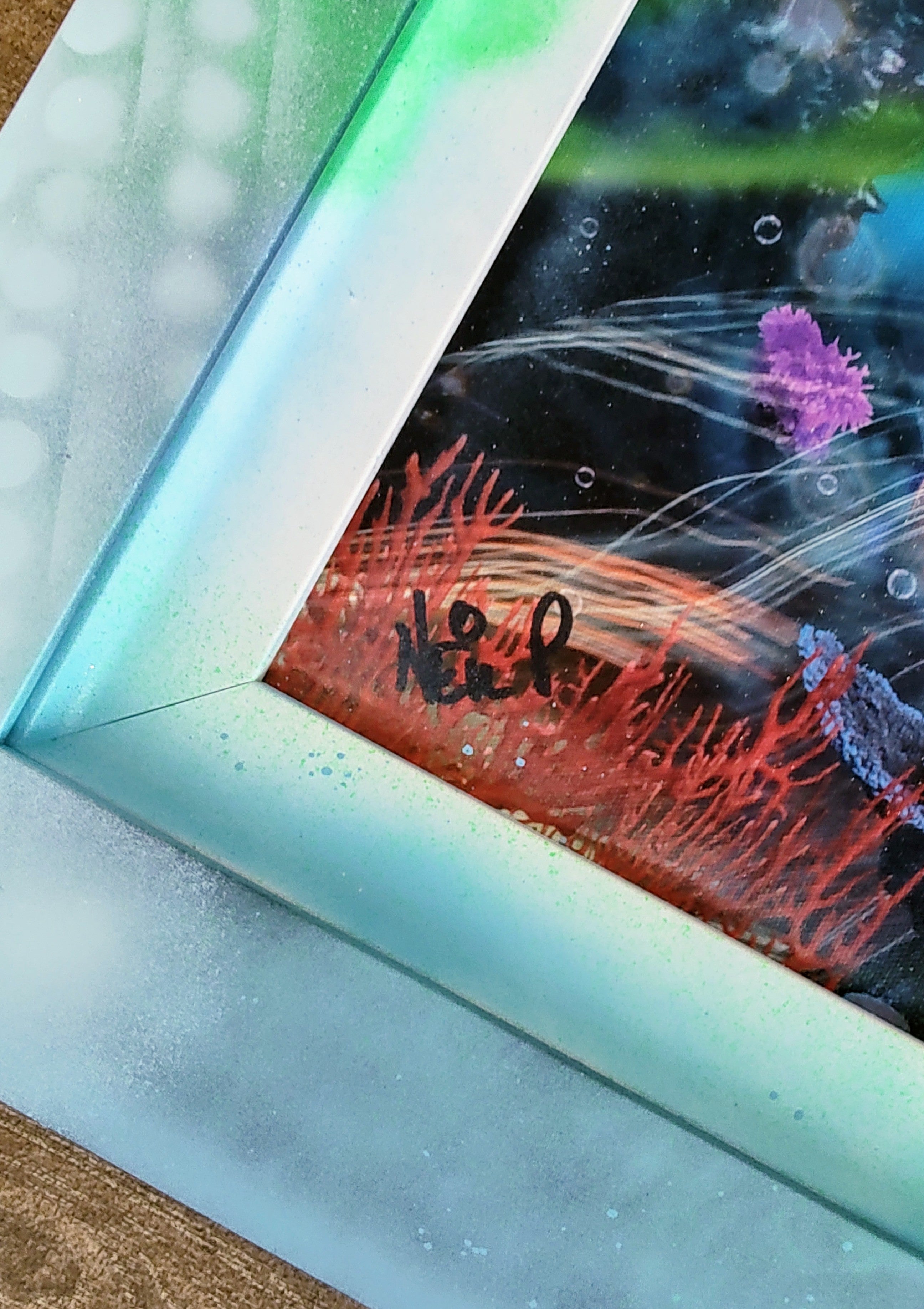 Neil Pengelly- Under the Sea, Embellished Framed print - Primrose Gallery and Framing 