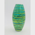 Bob Crooks — Small Blue Bound Vase, rotating view