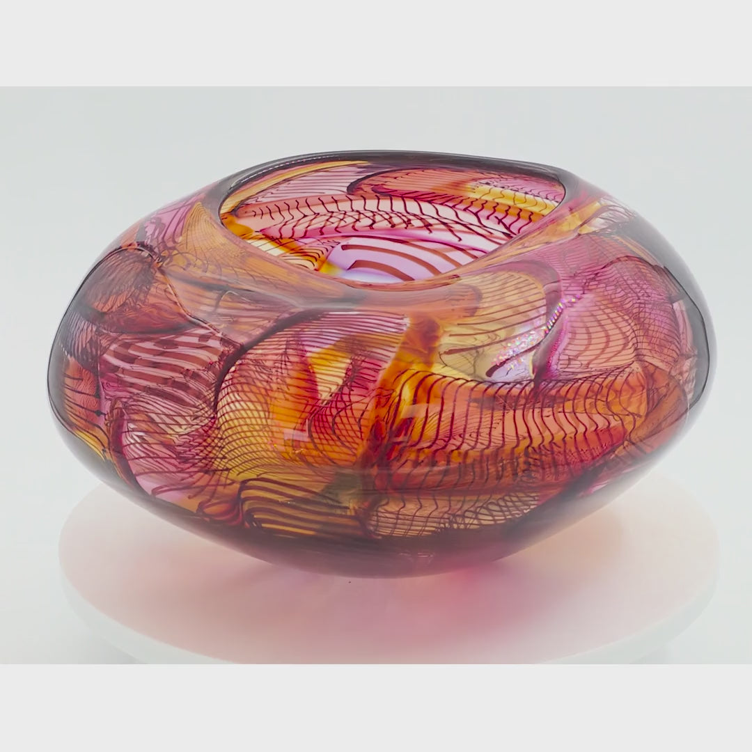 Bob Crooks — Mini Mosaic Bowl, rotating view