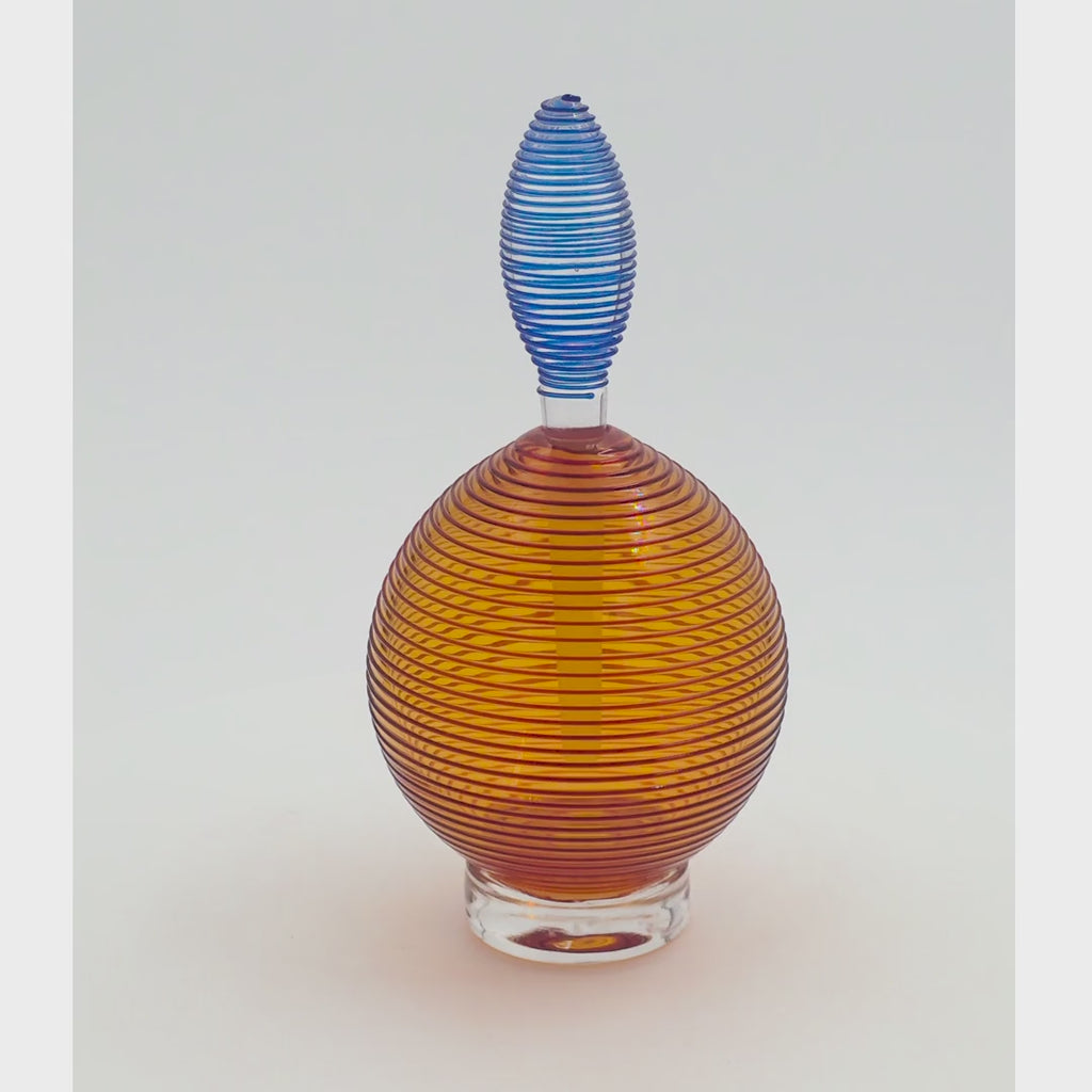 Bob Crooks — Spiral Scent Bottle, rotating view