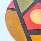 Carved and Textured Plate by Ravi — additional view, Primrose Gallery