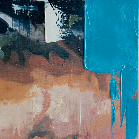 Bertie by Richard Thackham — close-up of painted texture
