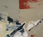 Trouble Sleeping by Richard Thackham — detail of painted texture