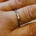 Zoe Ruth- Silver Stacking Ring - Primrose Gallery and Framing 
