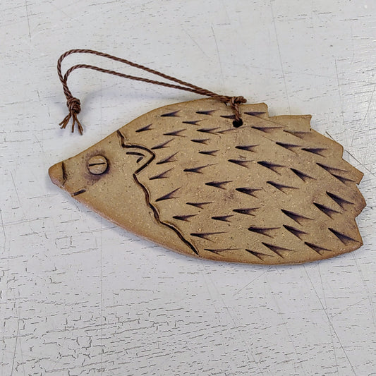 Dawn Isaac- Ceramic Hanging Hedgehog