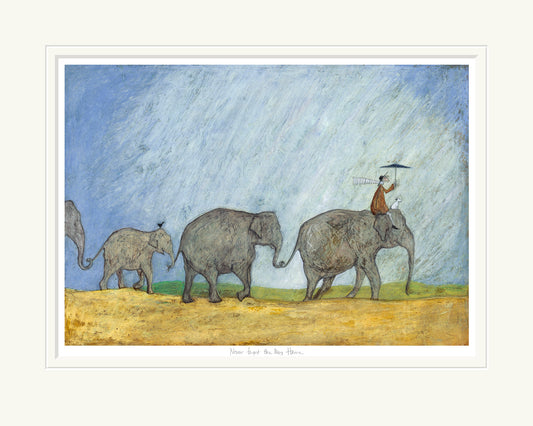 Sam Toft- Never Forget The Way Home, Limited Edition Mounted Print