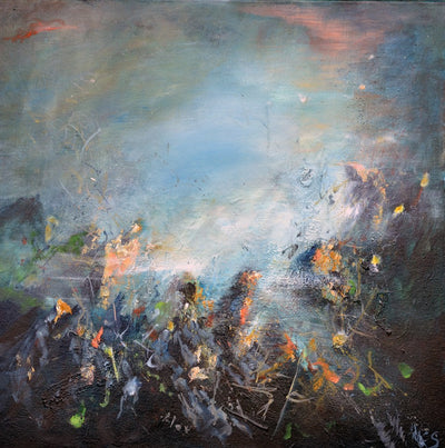 Nigel Smith - Amongst Ancient Stones (no.7) oil on canvas