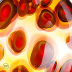Allister Malcolm- Tondo Hand Blown Glass Vase,Small Solar - Primrose Gallery and Framing 