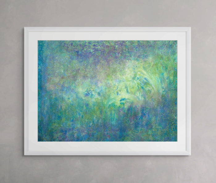 Iris Grace - Touch the Sky ORIGINAL Framed