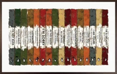 Hue Folk - Life is a Bookcase Antique paper deluxe