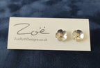 Zoe Ruth- Silver Flower Studs - Primrose Gallery and Framing 