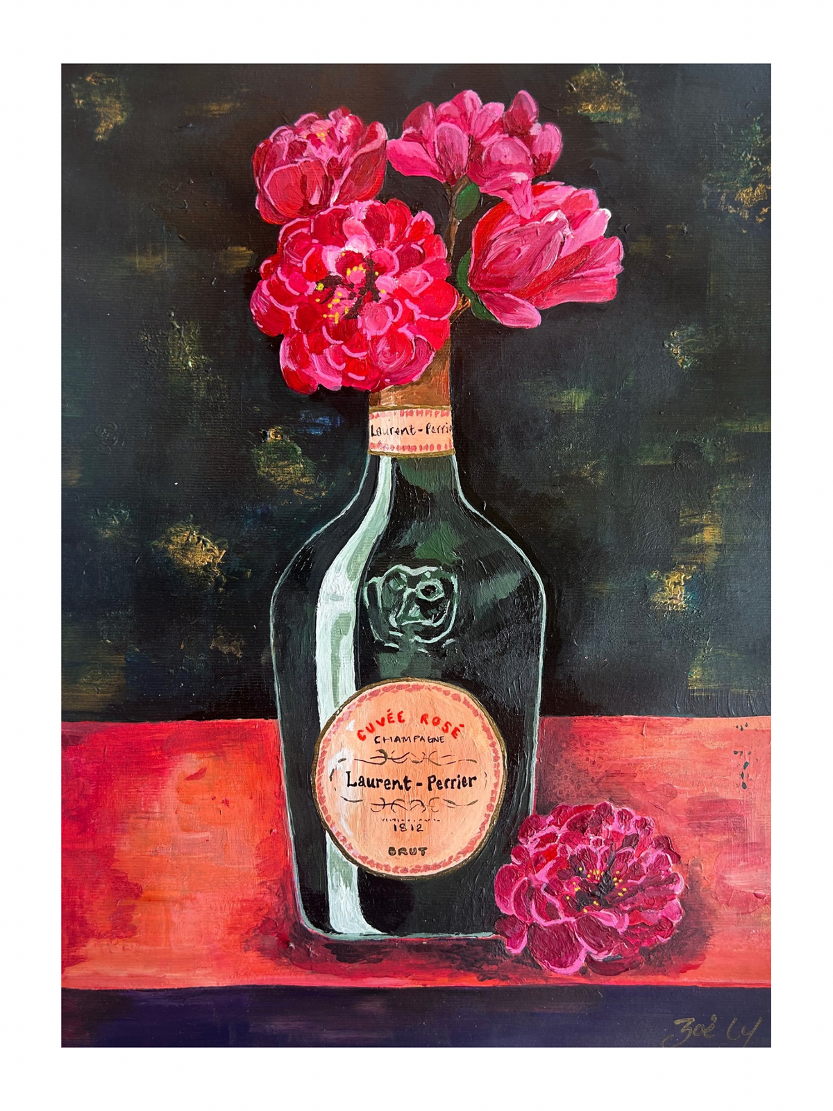 Zoe Laughton - Victoire de la Marne and the LP - Limited Edition Print