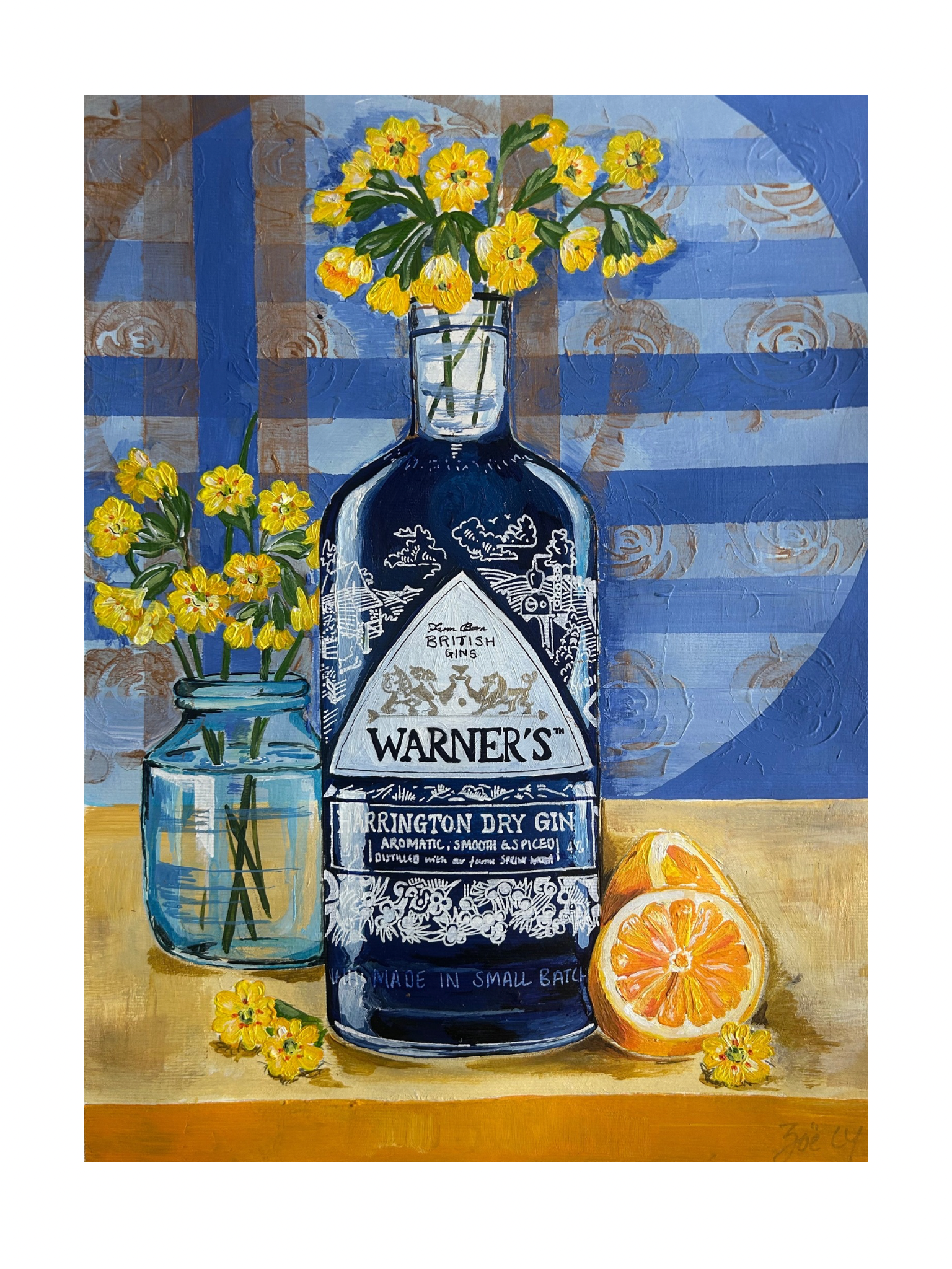 Zoe Laughton - Harrington Warners and the Cowslips - Limited edition Print