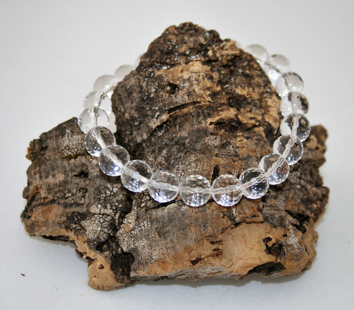 Helen West- Faceted Glass Beaded Bracelet