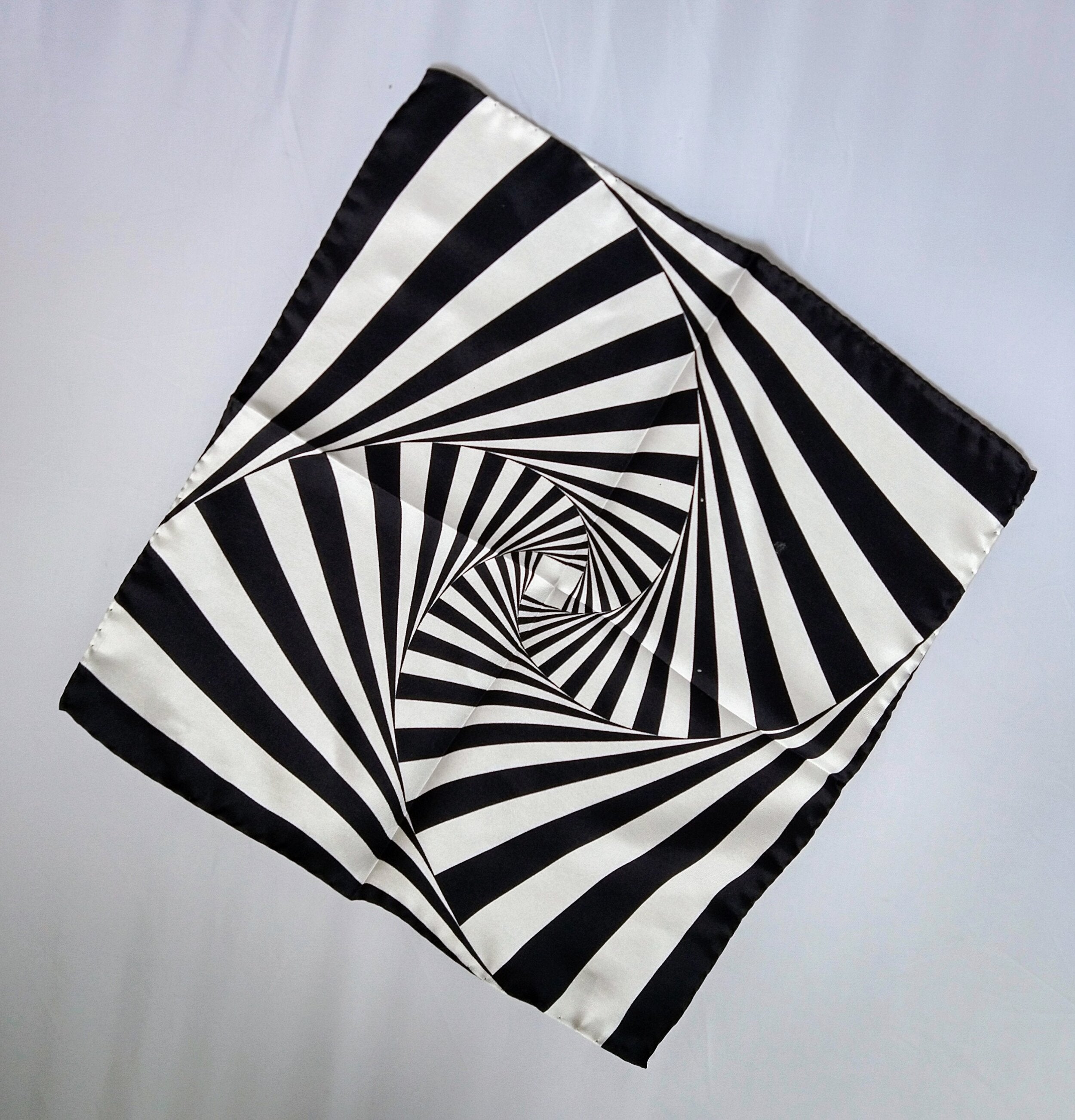Allison Wiffen- Pure Silk Pocket Square - Primrose Gallery and Framing 