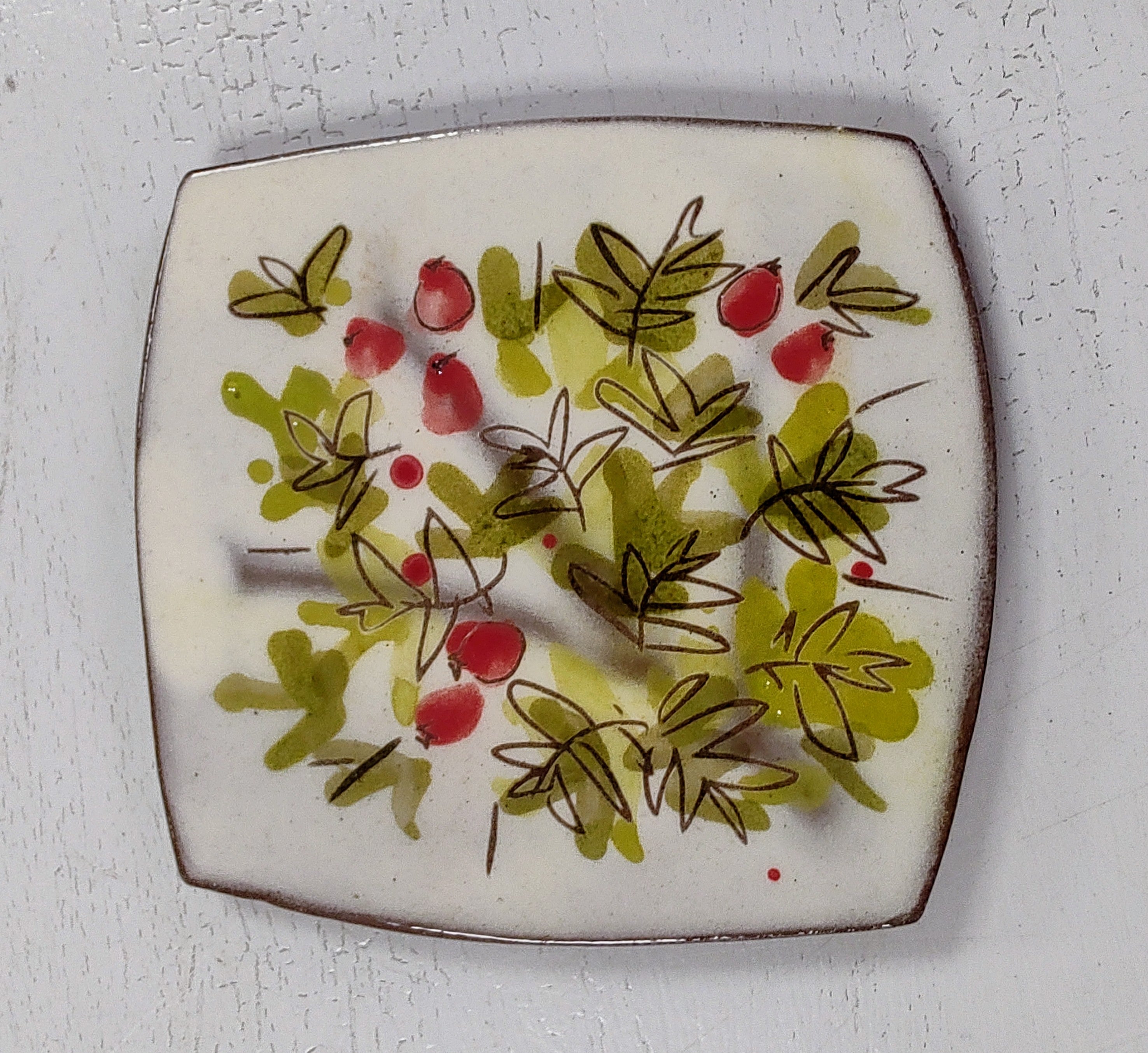 Michelle Lowe-Rosehip Coaster - Primrose Gallery and Framing 