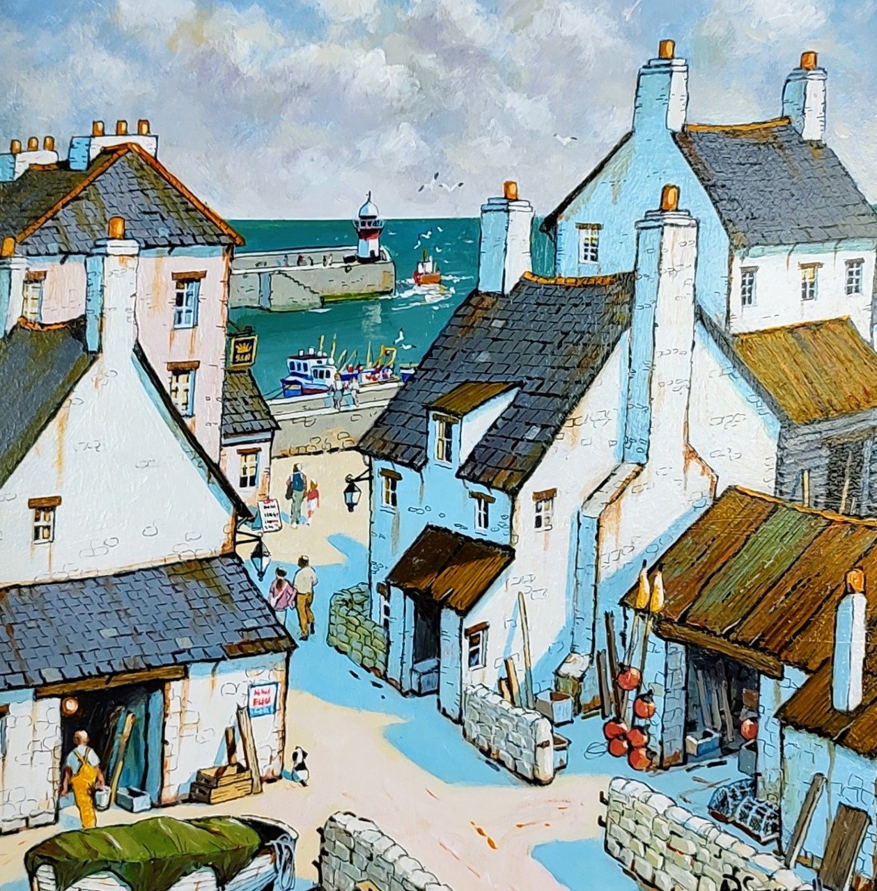 Alan Smith - Harbour Veiw - Primrose Gallery