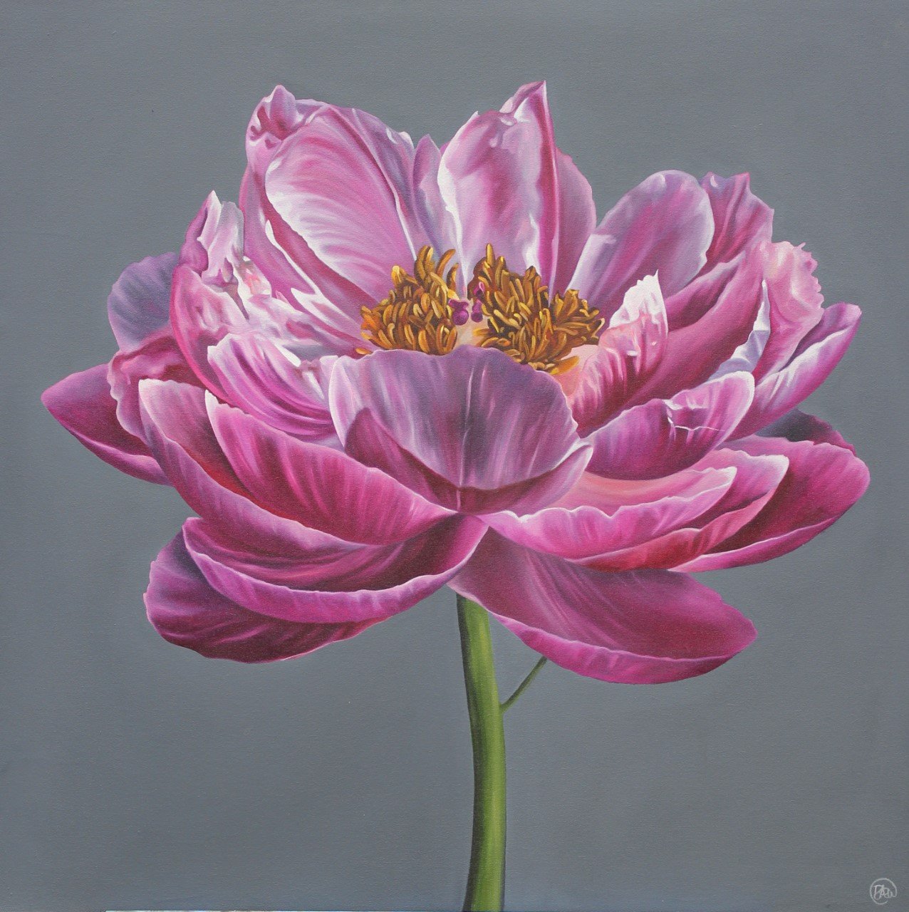 Debbie Waterworth- Perfect Peony - Primrose Gallery and Framing 