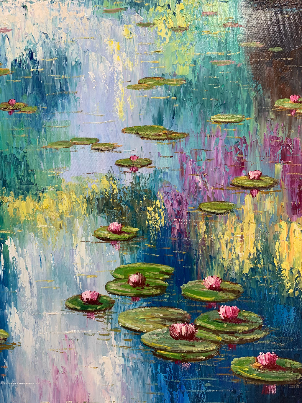 ‘Water Lillies’ - Primrose Gallery and Framing 