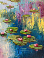 ‘Water Lillies’ - Primrose Gallery and Framing 