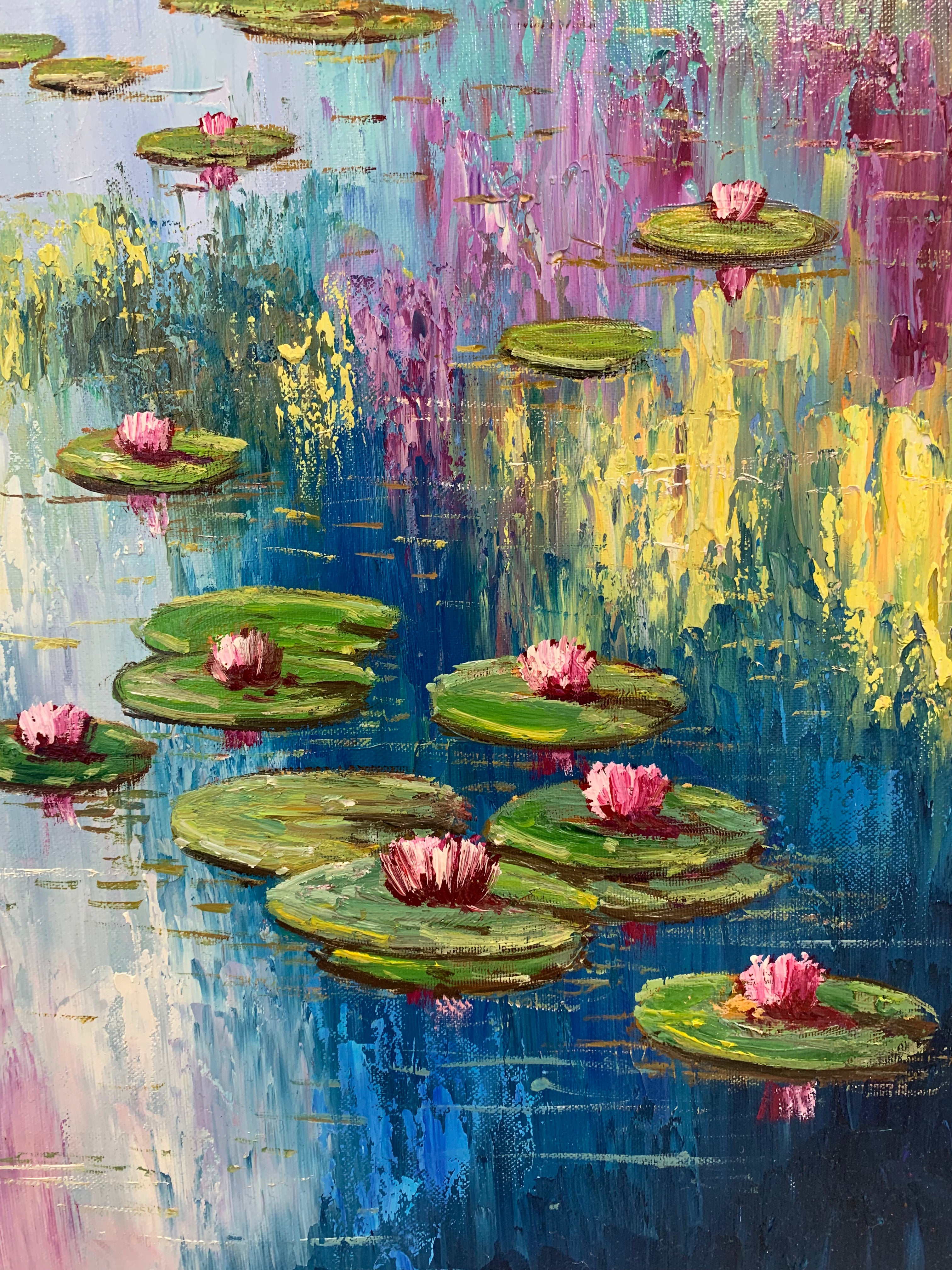 ‘Water Lillies’ - Primrose Gallery and Framing 