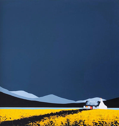 Jay Nottingham- Cornfield Cottage, Modern Welsh Art - Primrose Gallery and Framing 