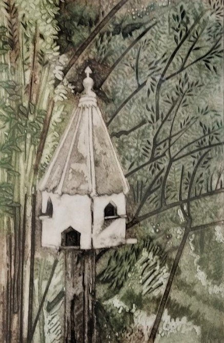 Jean Edwards- Dovecote - Primrose Gallery and Framing 