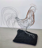 Laura Partington- Running Cockerel - Primrose Gallery and Framing 