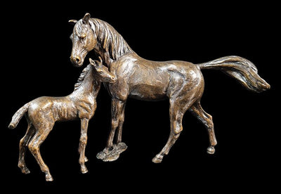 Richard Cooper- Horse and Foal - Primrose Gallery and Framing 