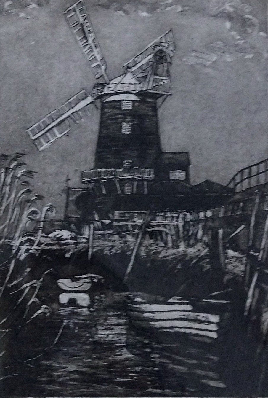 Sorrell Kinley - Cley Windmill, North Norfolk - Primrose Gallery and Framing 