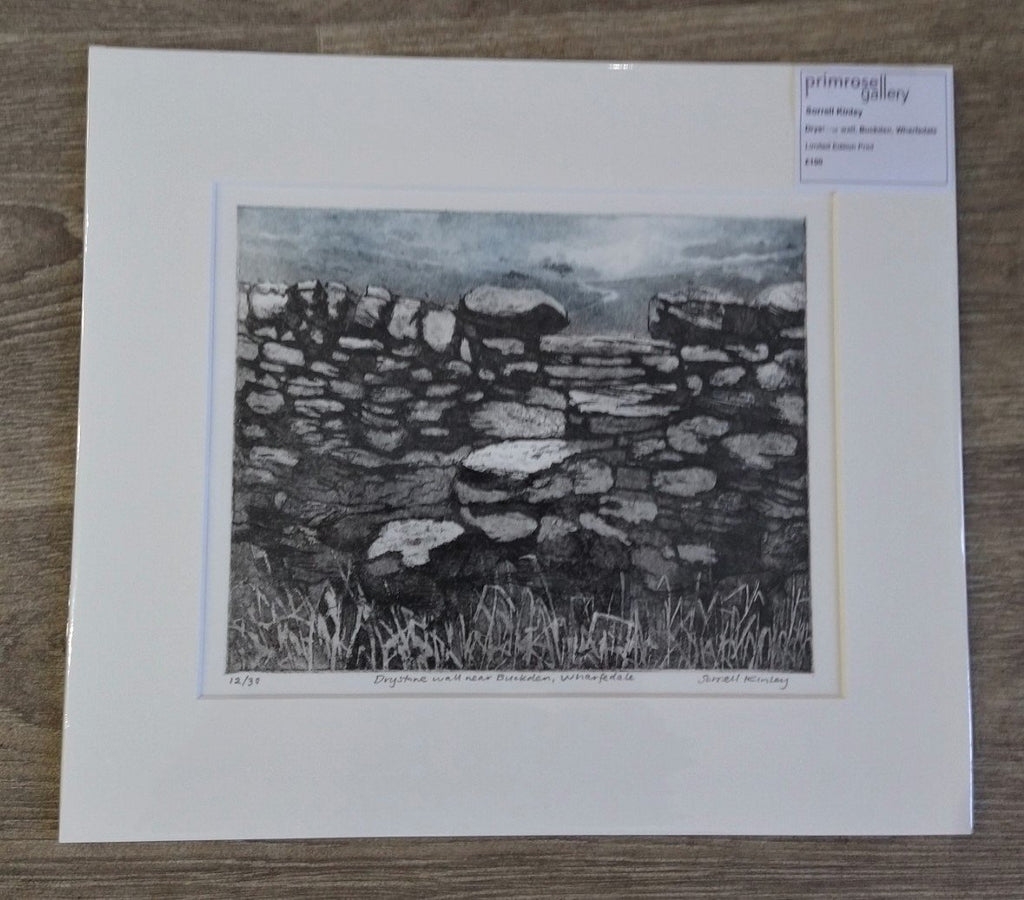 Sorrell Kinley - Drystone Wall near Buckden, Wharfedale - Primrose Gallery and Framing 