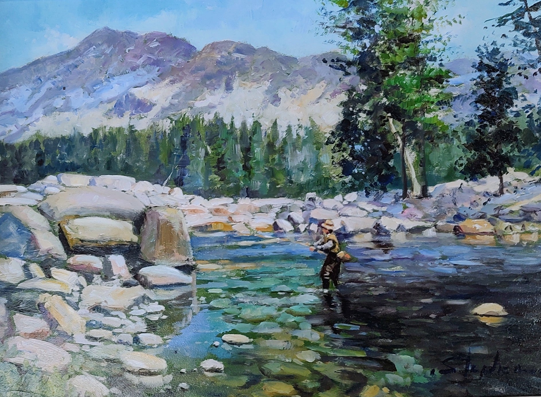 Stevens- Fly Fishing - Primrose Gallery and Framing 