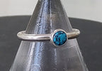 Zoe Ruth- Silver Gemstone Stacking Ring - Primrose Gallery and Framing 