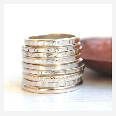 Zoe Ruth- Silver Stacking Ring - Primrose Gallery and Framing 